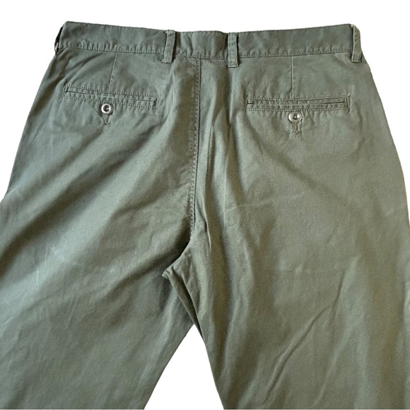 ***FIRM PRICE*** AMERICAN RAG Slim Straight Five Pocket Chinos Olive Green SZ 34 - Picture 11 of 11